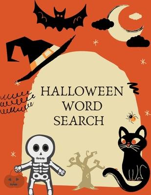 Halloween Word Search: Large Print Word Search Puzzle Book For Kids And Adults. Fall And Winter Word Search. Great for Giving Halloween Gifts