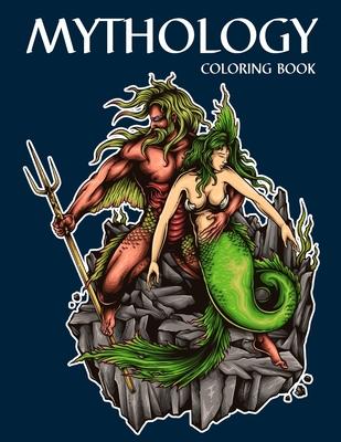 Mythology Coloring Book: Egypt, Norse and Greek Mythology Coloring Book for Adults