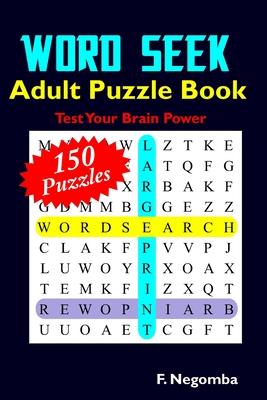 WORD SEEK Adult Puzzle Book