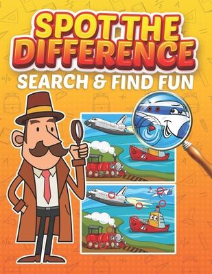 Spot the Difference Search and Find Fun: 30 Totally Engaging Picture Puzzles For Kids & Adults, Cartoon Puzzles of Artworks with Solution