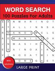 Word Search Puzzles For Adults Large Print With Solutions: Word Search Book for Adults, Teens 100 Puzzles Games with Solutions Cleverly Hidden Word Se Subscription