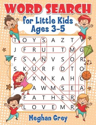 Word Search for Little Kids Ages 3-5