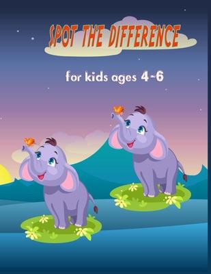 Spot the difference for kids ages 4-6: Picture Puzzles for Kids - Search - find the differences - What's Different