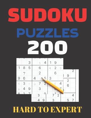 Sudoku puzzles hard to expert: Soduko large print, 200 Puzzles Book for Adults & Seniors, Even the little ones