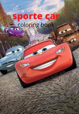 sporte car coloring book: Let's Fun Racing Car Design for Children, Sport Racing Cars for Boys of All Ages (Kids Coloring Books)