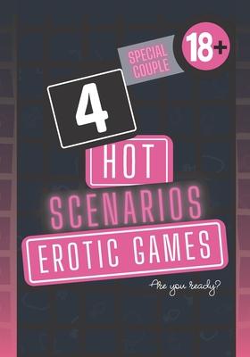 4 Hot scenarios - Erotic games: Original sex game for couple I HOT version I Original gift for man or woman I Adult eroticism for couple I sex gifts f