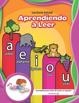 Lectura Inicial Aprendiendo a Leer Actividades para nios de 4 aos en espaol