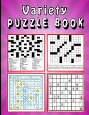 Variety Puzzle book: Large print Puzzle book! Soduko, word search, CodeWord and CrossWord 111 pages Subscription