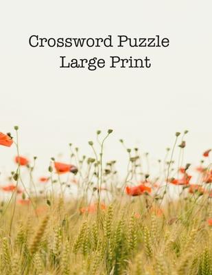 Crossword Puzzle: Large Print