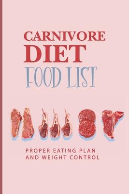 Carnivore Diet Food List: Proper Eating Plan And Weight Control: Joe Rogan Carnivore Diet