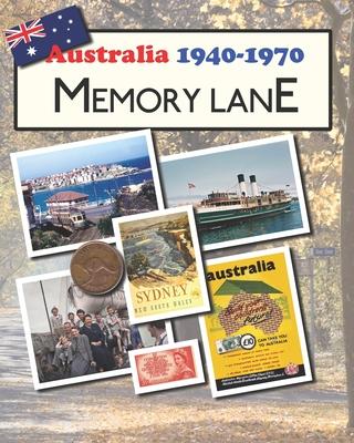 Australia 1940-1970 Memory Lane: large print picture book for dementia patients