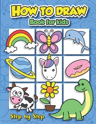 Fun How to Draw Book for Kids: Easy Step-by-Step Guide for Drawing Cute Stuff and Animals