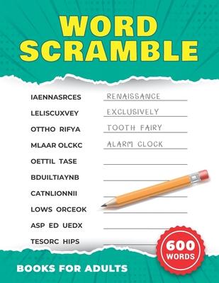 Word Scramble Books for Adults: Word Unscramble Games With Eleven Letters