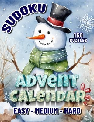 Sudoku Advent Calendar: Christmas Sudoku Puzzle Book For Adults. December's Daily Dose of Cheer.