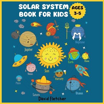 Solar System Book for Kids Ages 3-5: 8 Little Planets Book for Preschool and Kindergarten