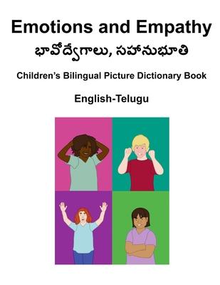 English-Telugu Emotions and Empathy Children's Bilingual Picture Dictionary Book