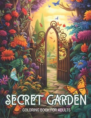 Secret Garden Coloring Book for Adults: Stress Relief Beautiful Landscapes Coloring Book for Adults, Perfect for Relaxation - 50 Coloring Pages Subscription