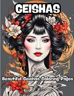 Geishas: Beautiful Geishas Coloring Pages