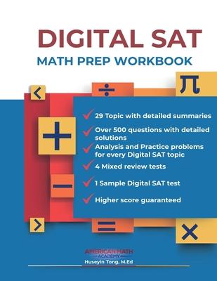 DIGITAL SAT MATH PREP WORKBOOK "Ace the Test with Confidence"