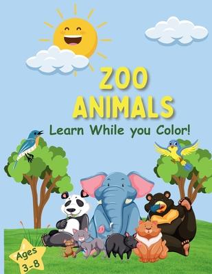 Zoo Animals Coloring Book