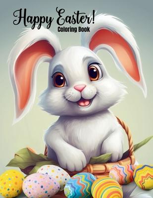 Happy Easter Coloring Book for Kids