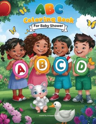 Abc Coloring Book For Baby Shower