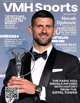 VMH Sports - Novak Djokovic World Champion, Olympian, and the Paris 2024 Medals Infused with the Eiffel Tower