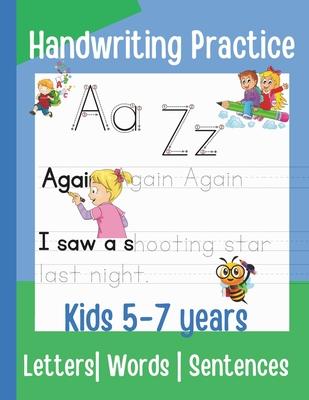 Handwriting Practice for Kids 1st and 2nd Grade Tracing Letters, Words and Sentences: Reading And Writing Activities For Kids 5-7 Subscription