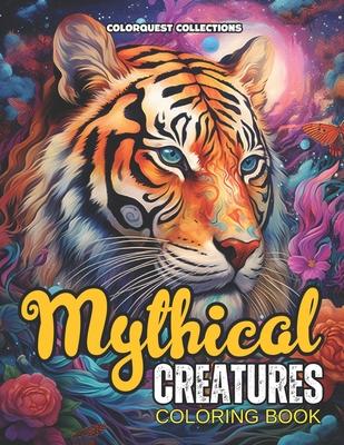 Mythical Creatures Coloring Book: Fantasy Meets Nature: A Coloring Odyssey Through Mythical Realms Subscription
