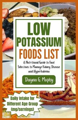 Low Potassium Foods List: A Nutritional Guide to Food Selections to Manage Kidney Disease and Hyperkalemia