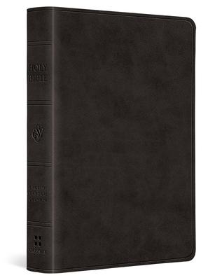 ESV Large Print Value Compact Bible, Red Letter (Trutone, Black) Subscription
