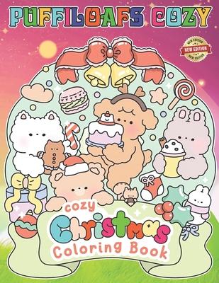 Puffi-loafs Cozy Coloring Book: A Jumbo Colouring for Kids Ages 4-7,8-12, Girls, and Adults With +50 High Quality Coloring Pages Amazing Gift For Holi