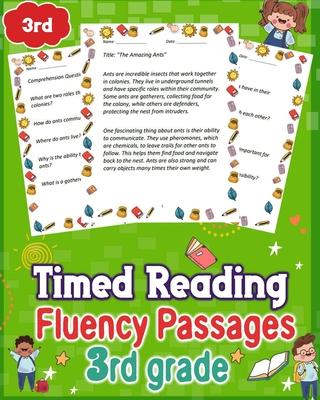 Timed Reading Fluency Passages 3rd Grade: Enhance 3rd-grade reading skills with timed fluency passages. Engaging practice for improved comprehension