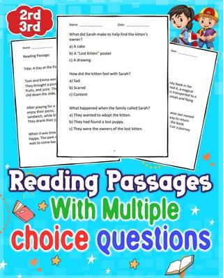 Reading Passages choice questions Grade 2rd 3rd: Explore engaging reading passages and answer choices for 2nd and 3rd graders. Enhance literacy skills