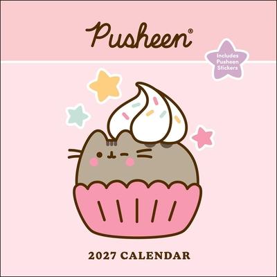 Pusheen 2027 Wall Calendar with Stickers Subscription