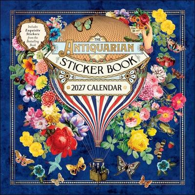 The Antiquarian Sticker Book 2027 Wall Calendar: With Stickers Subscription
