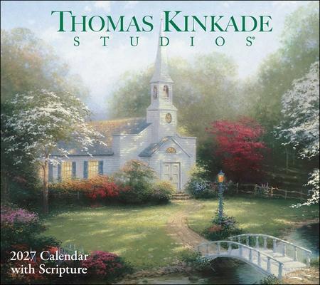 Thomas Kinkade Studios(r) 2027 Deluxe Wall Calendar with Scripture Subscription