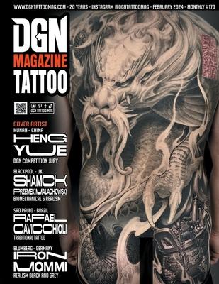 DGN Tattoo Magazine 20 Years #170 + 20 Finalists Contest International, book of tattoos: more than 200 tattoo for real, professional and amateur ... t