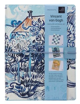 Van Gogh Traveler's Notebook Set: (Refillable Notebook)