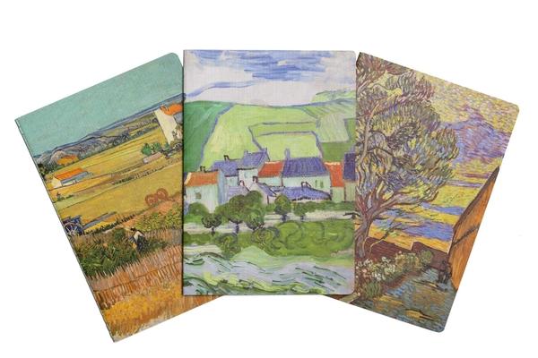 Van Gogh Landscapes Sewn Notebook Collection