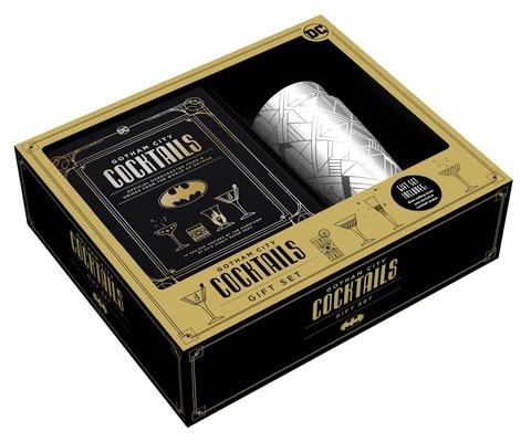 Gotham City Cocktails Gift Set: Official Handcrafted Food & Drinks from the World of Batman