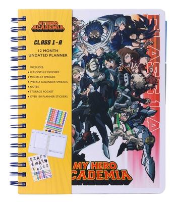 My Hero Academia: Class 1-A 12-Month Undated Planner