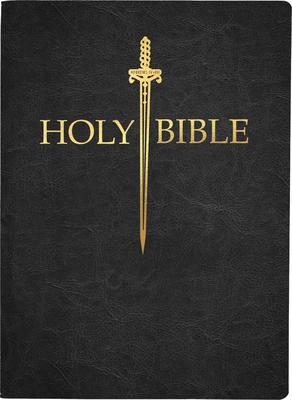 KJV Sword Bible, Large Print, Black Genuine Leather, Thumb Index Subscription