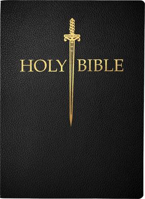 KJV Sword Bible, Large Print, Black Bonded Leather, Thumb Index Subscription