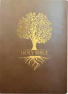 KJV Family Legacy Holy Bible, Large Print, Coffee Ultrasoft