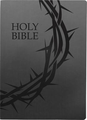 KJV Holy Bible, Crown of Thorns Design, Large Print, Black Ultrasoft Subscription