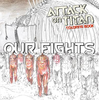 Attack on Titan Coloring Book 2: Our Fights Subscription