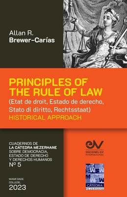 PRINCIPLES OF THE RULE OF LAW (tat de droit, Estado de derecho, Stato di diritto, Rechtsstaat). Historical Approach