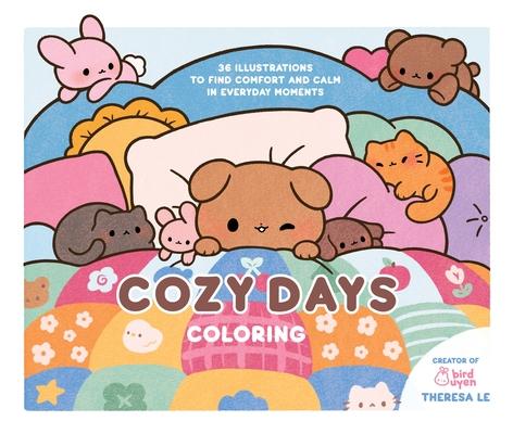 Cozy Days Coloring: 36 Illustrations to Find Comfort and Calm in Everyday Moments Subscription