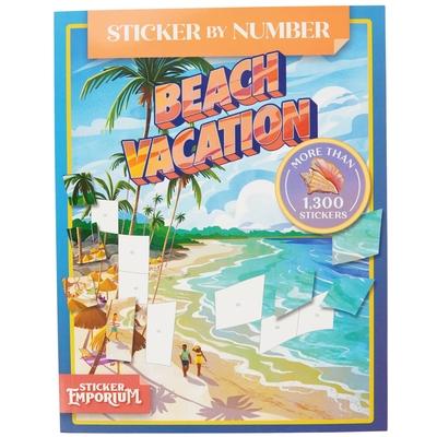 Sticker by Number Beach Vacation: Sticker Emporium Subscription